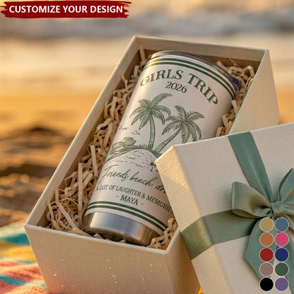 🏖️🏖️Girls Trip Summer Time - Personalized Tumbler