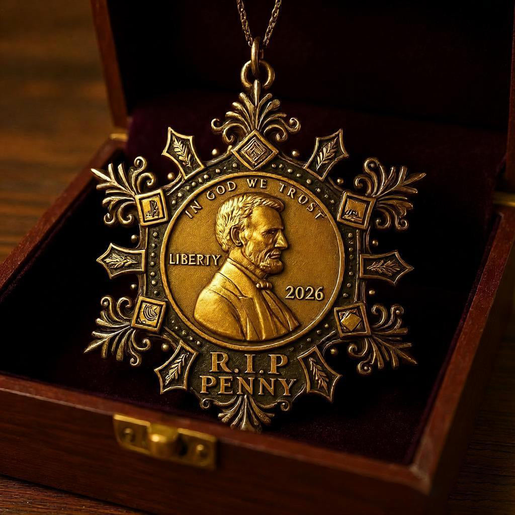 Final Cent Memorial Snowflake Ornament