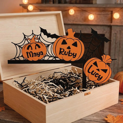 🎃🎃Personalized Halloween Door Corner Decoration Family Name Sign | MNHalloween13